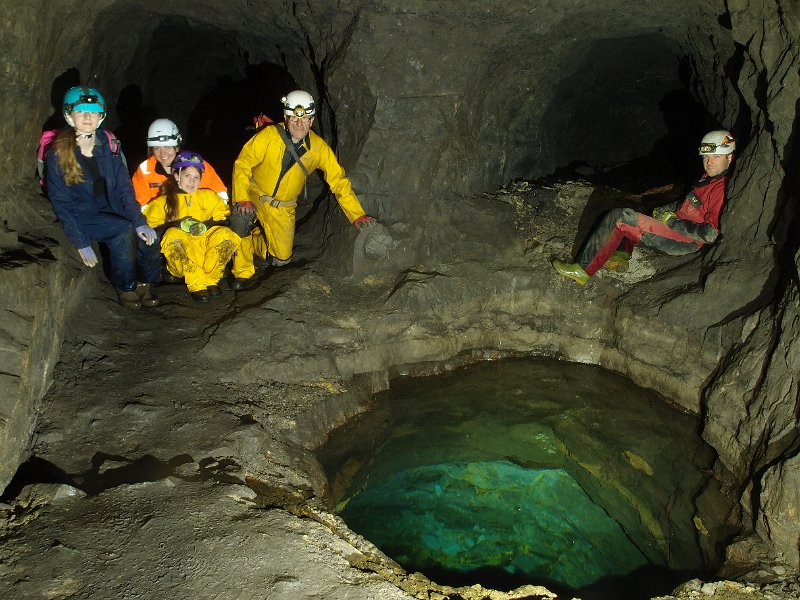 P5295053.JPG - The blue pool Brownley Hill Vein.