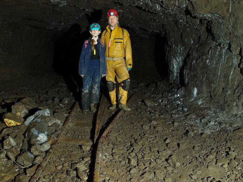 P5295067.JPG - Rails, VM wiorkings,  Brownley Hill Middle Vein.