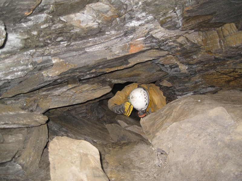 IMG_5451.JPG - Fall on the Brownley Hill High Level, Gudhamgill Burn Cross Vein.
