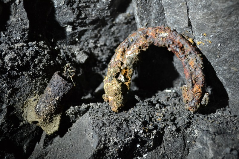 DSC_0023.JPG - Candle and clog shoe. Photo by Karli.