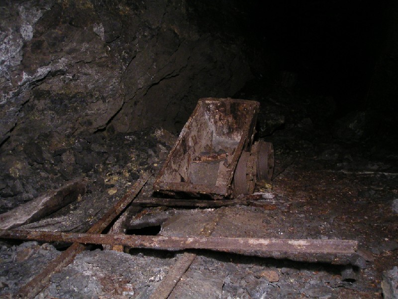cc_mcnv_stope_oretruck2.jpg - Collapsed ore truck.