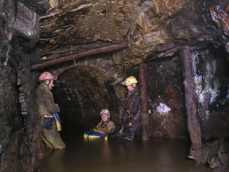 cch_junctiontoboggbranch.jpg - At the junction to Bogg Shaft, I am kicking myself for not going down there to have a look to get an idea of the distance to the fall.