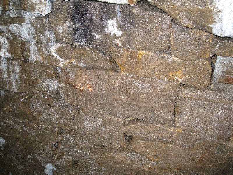 Img_3426.jpg - Carr's Level, tally marks near a hopper.