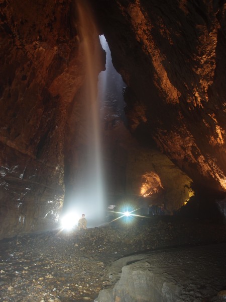 P8241450.JPG - View from the west side of the main chamber. Photo by Karli.