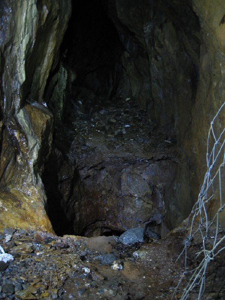 ccm_airventstopedown2.jpg - View down the stope, given access to by the 'Air Vent'.