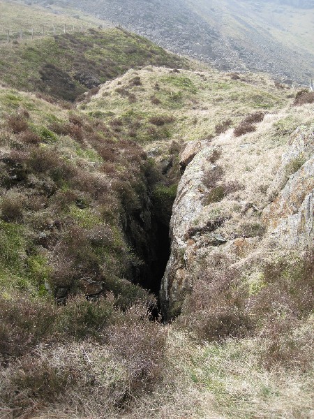 ccm_stope_newengineshaft.jpg - Open stopes on the Bonsor Vein, near the New Engine Shaft.