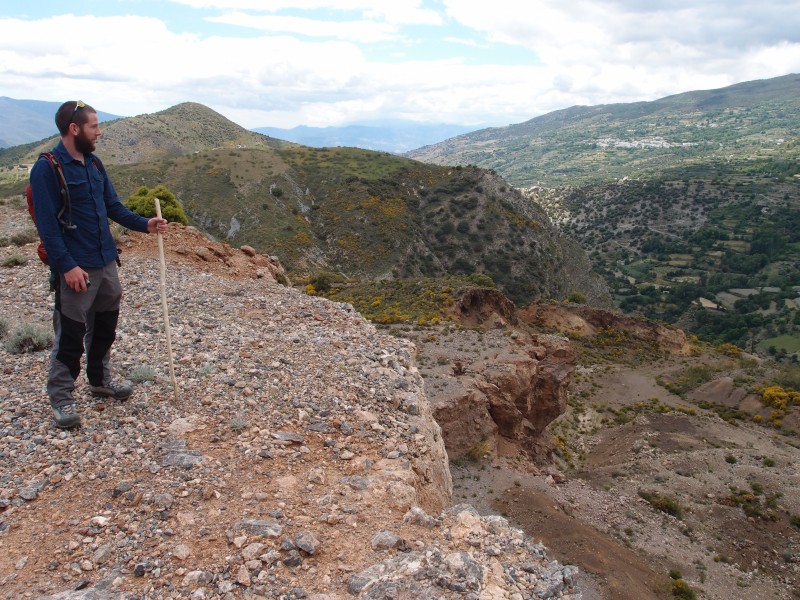 P6069512.JPG - Near the edge from the largest intact bench.
