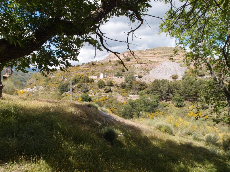 P6069572.JPG - View across to the mine site.