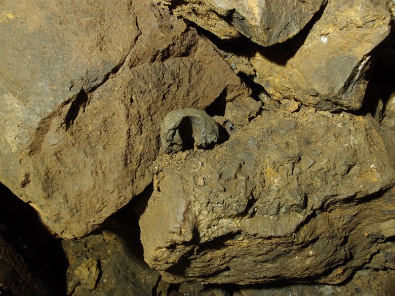 P7270404.JPG - Broken clay ring that would have held a candle.