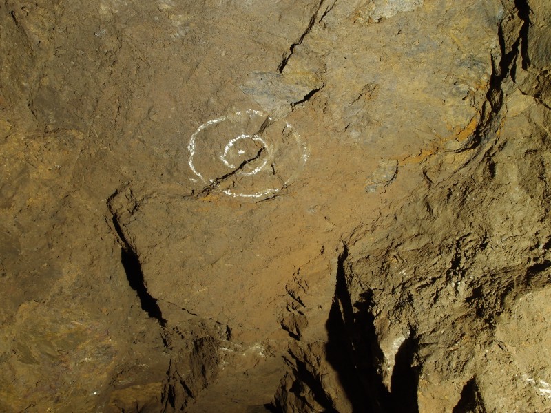 P7270418.JPG - Survey mark on the roof.