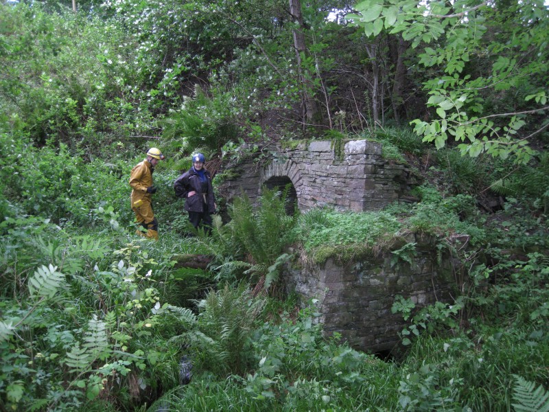 IMG_4455.JPG - The Quarry level adit amongst lush greenery.