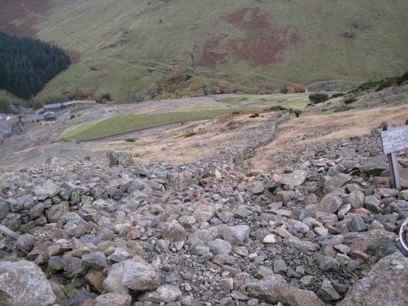 courseof_flue.jpg - The course of the smelt mill flue.