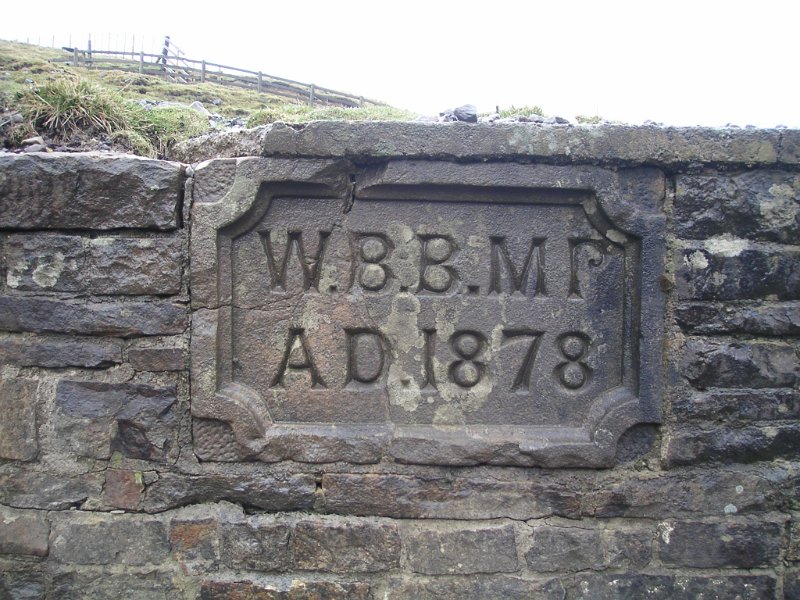 PICT6176.jpg - Date stone for the old level driven by the Beaumont's.