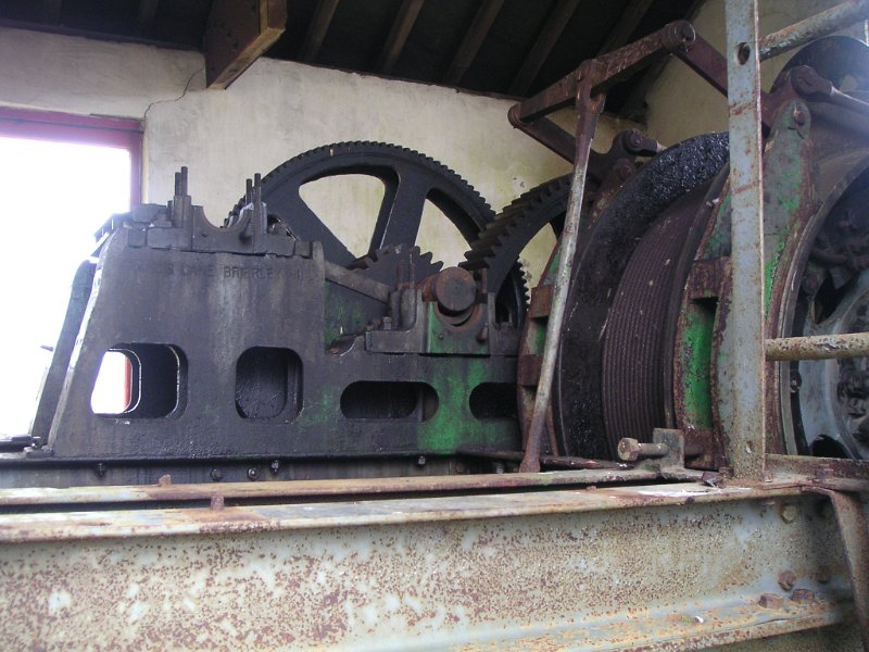 PICT6186.jpg - Part of the winch drum. Old Drawing Shaft Winder House.