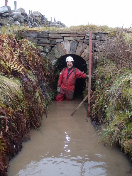 PC011942.JPG - Restored adit to Hudgill Burn Mine.