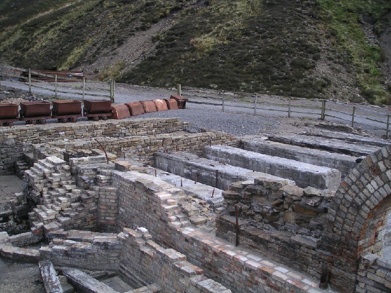 llc_smeltmill8.jpg - Concrete beds for the compressors in the compressor house.