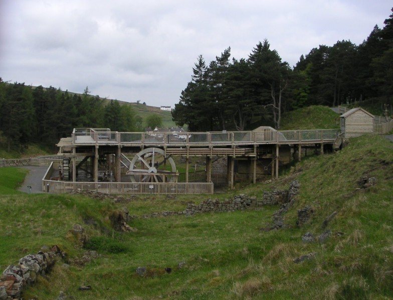 nsp_waterwheels.jpg - The new water wheel built for the visitor center.