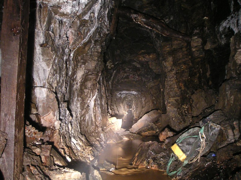 02nh_aditlevelview1.jpg - Looking west down the horse level to Nentsberry Haggs adit.