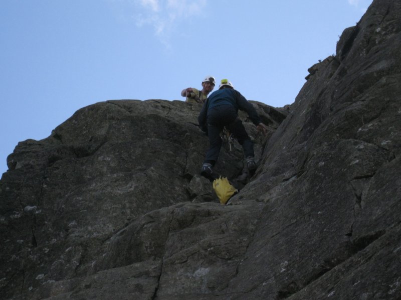 06_lowering2.jpg - Aubrey being lowered.