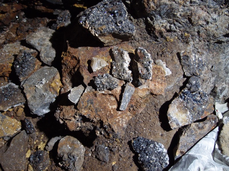 P7060887.JPG - Mineral specimenns.