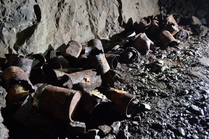 DSC_0305.JPG - Explosive tins. Photo by Karli.