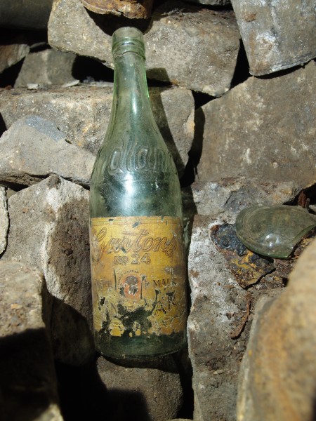 P2118030.JPG - Bottle of malt vinegar.