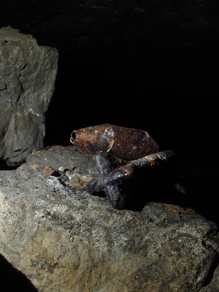 P2118138.JPG - Powder bottle and drill.