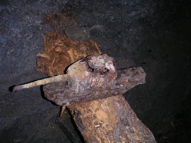 rg_oilcaninsmallflats.jpg - The oil can that we found in one of the small flats above the passage.