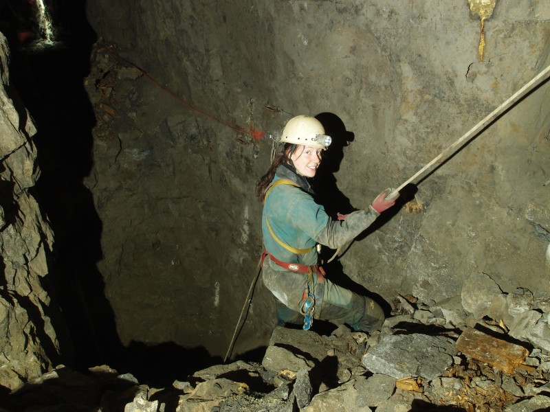 PB301823.JPG - Sal, crossing over to the other side.