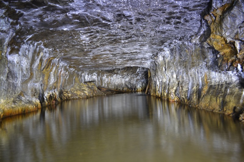 DSC_0234.JPG - Wide section of level on the way in along the horse level. Photo by Karli.