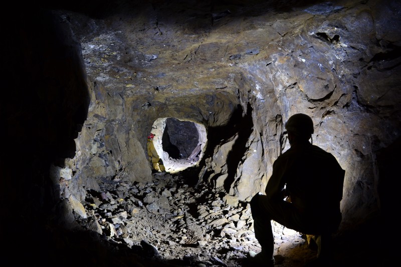 DSC_0669.JPG - Top of the Great Limestone workings.