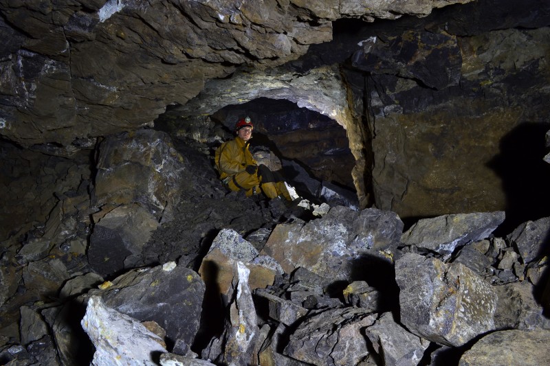 DSC_0680.JPG - Top of the Great Limestone workings. In further westwards.