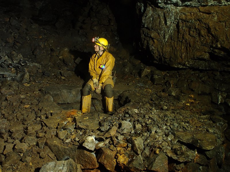 PB124687.JPG - Ore chute from the flats to the horse level.