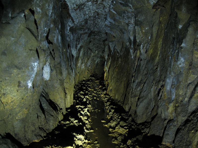 IMG_6140.JPG - Looking towards the dig, this the general state of of the passage.