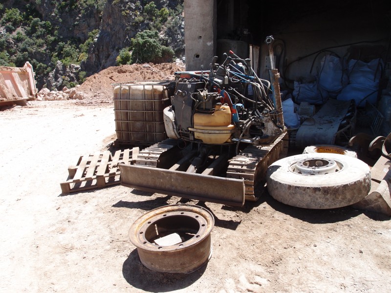 P6049424.JPG - Outside the mine, one of the workshops.