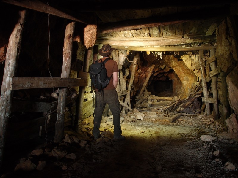 P6067755.JPG - Timbered roof supports.