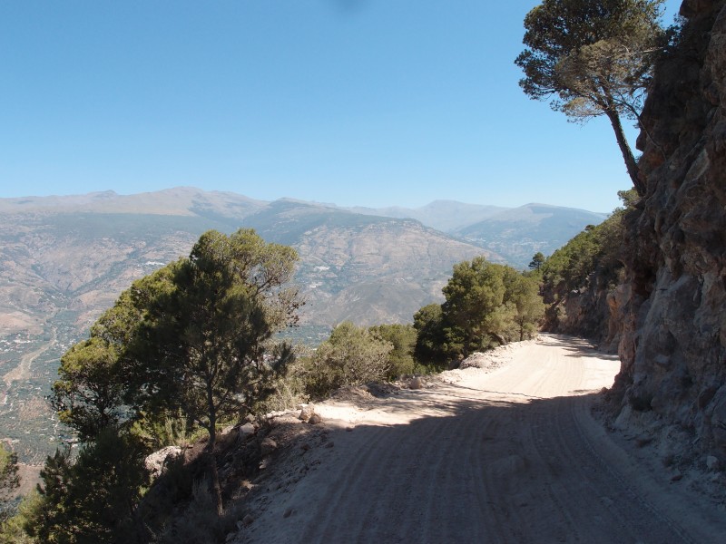 P6067759.JPG - View down the miners track, the first aditjust round the corner on the right hand side.