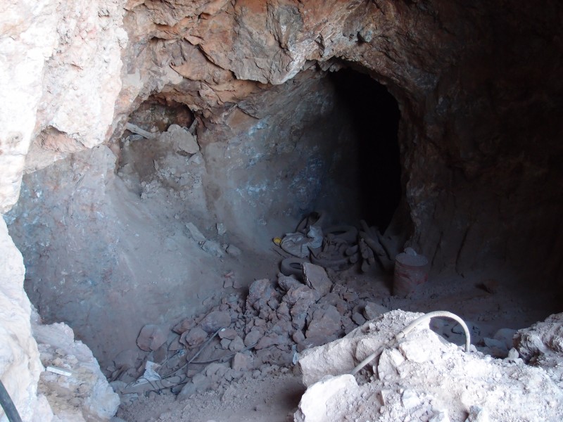 P6067765.JPG - Open stope at the third adit.