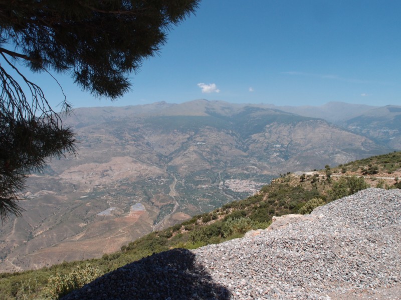 P6067842.JPG - As far as we got up the track. Too hot and not enough time to carry on to the higher spoil heaps. Altitude 1240m. Need to come back !