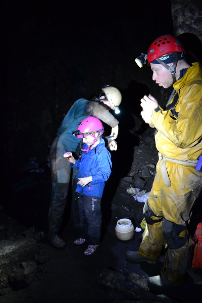 DSC_0308.JPG - Hannah gets the Christmass Tree treatment.