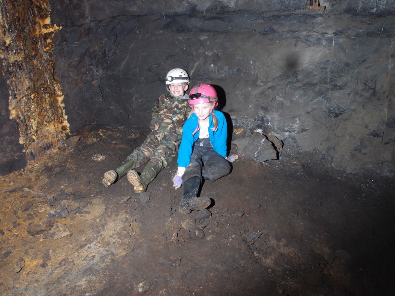 PC306908.JPG - Sam and Hannah in the Mini Ballroom.