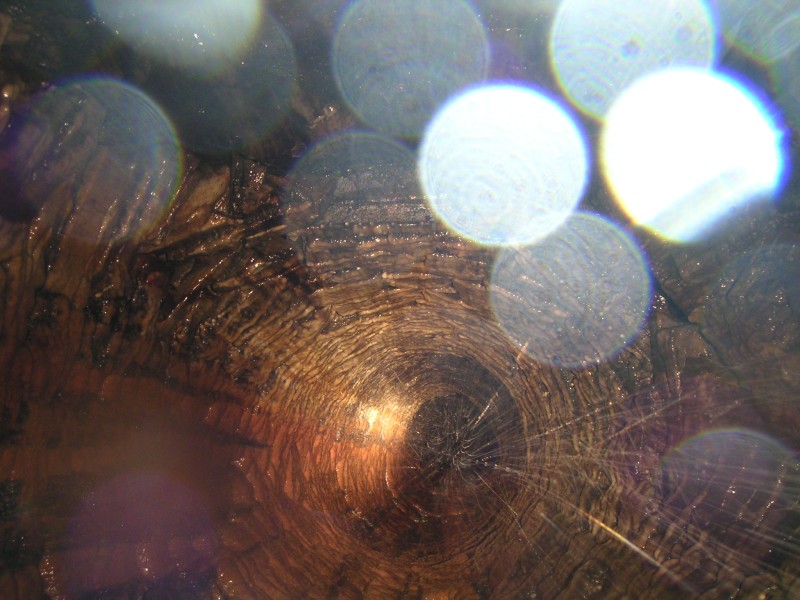 sc_lc_flats_shaft.jpg - The view up the calcified shaft in the flat.