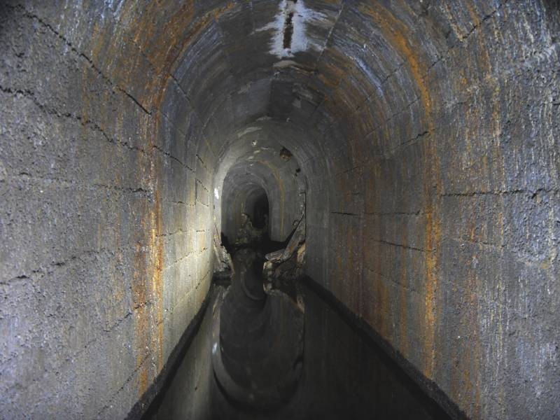 17_conarching.jpg - Along the Middlecleugh Second Sun Vein - an excellent example of VM concrete arching.