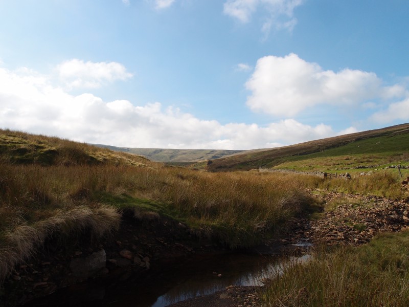 P9291641.JPG - View up to Swinhopehead.