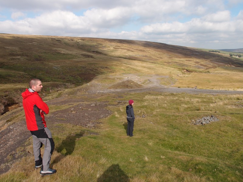 P9291655.JPG - View down to the Swinhophead Horse Level and Incline.