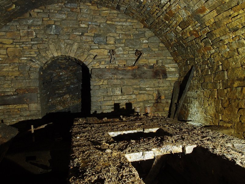 P6113795.JPG - Tool rack and engine bed in the engine room.
