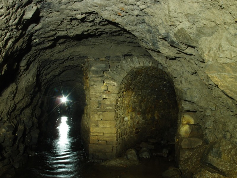 PA043184.JPG - Junction to the Tynebottom West of  Tyne Vein and Israel Nall's Bargain.