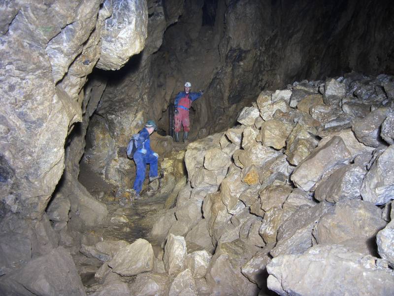 66_wp_3rdstopedonkarl.jpg - Don and Karl in the Third Stope.